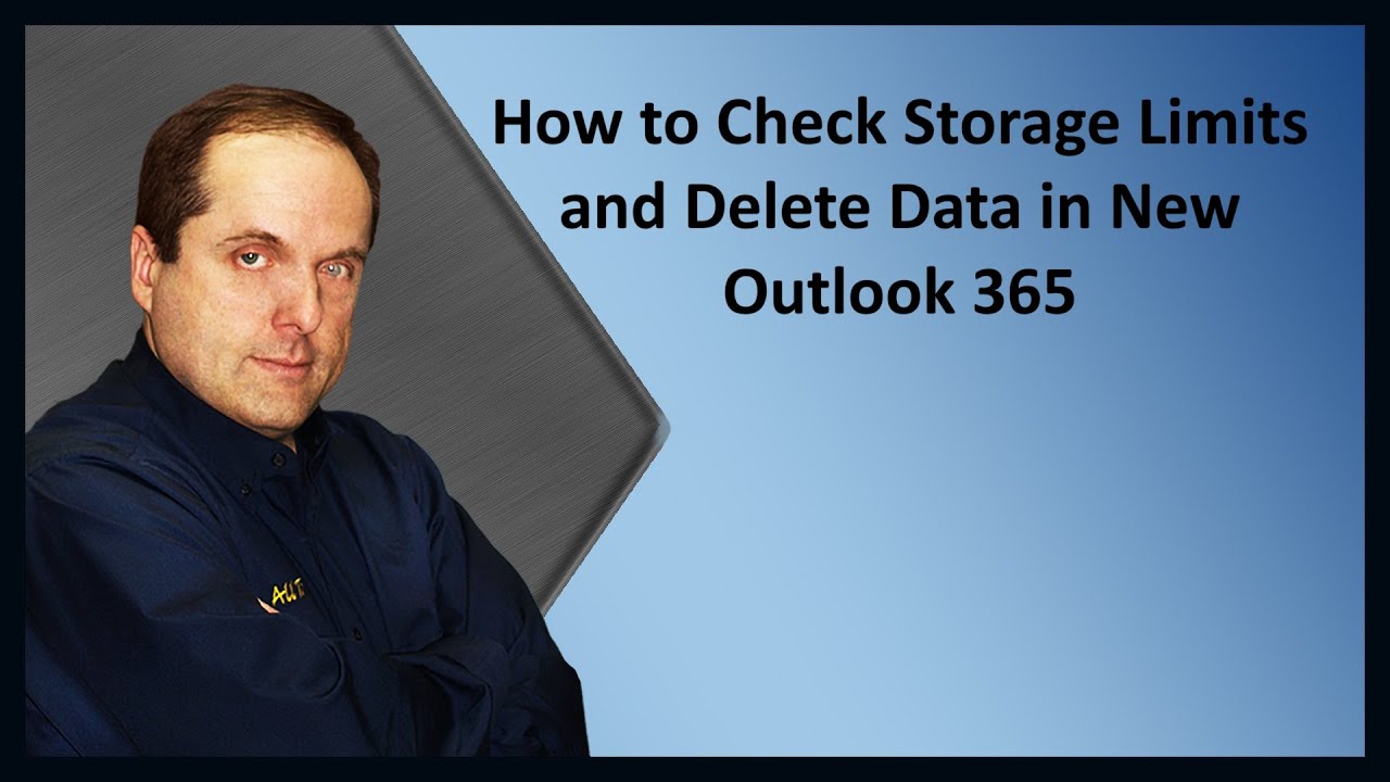 How to Check Storage Limits and Delete Data in New Outlook 365