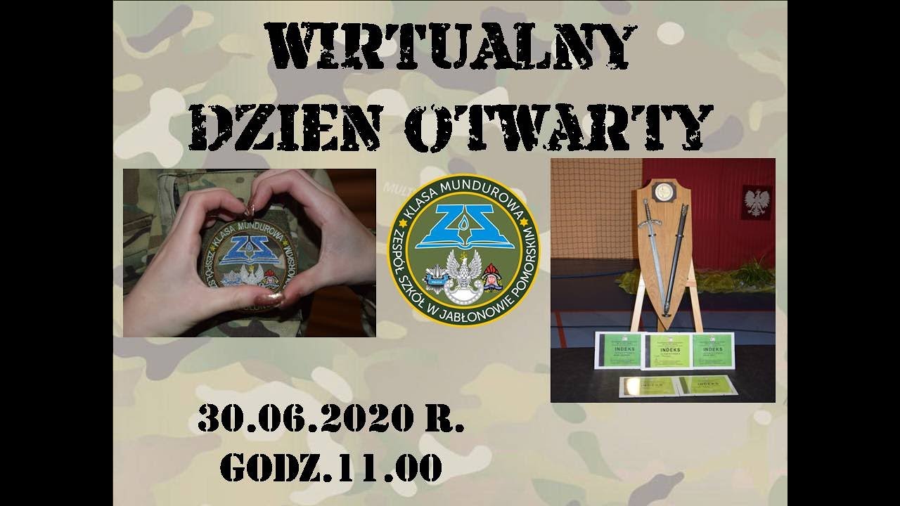 Wirtualny dzień otwarty w mundurówce. Klasa mundurowa w ZS Jabłonowo Pomorskie prezentuje