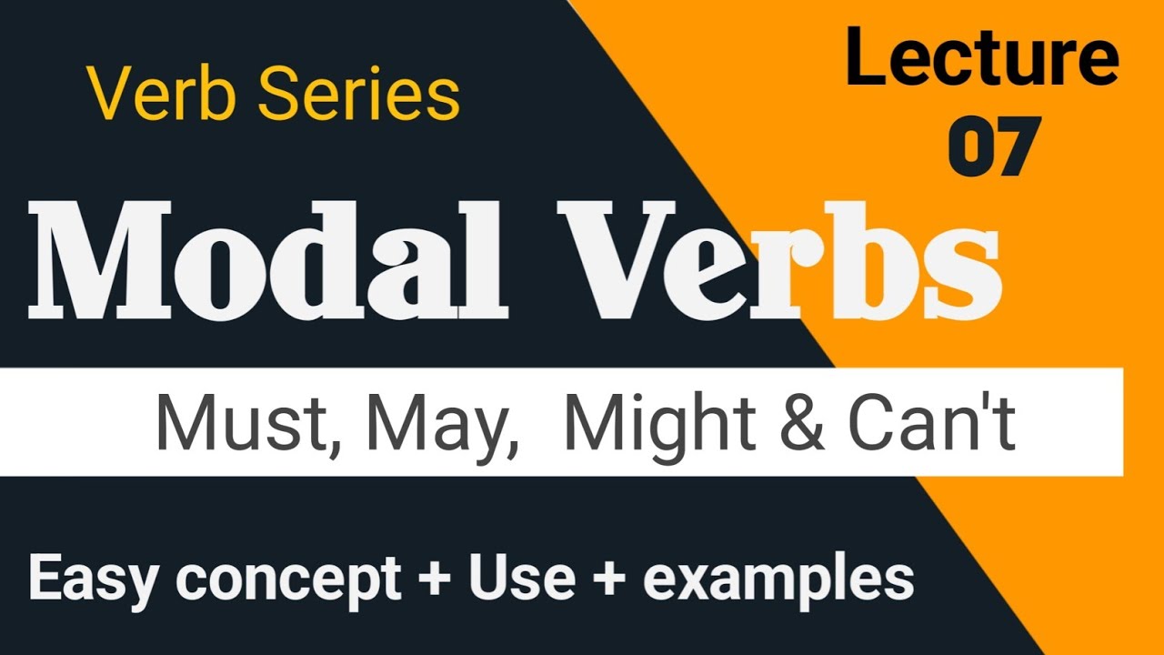 Modal Verb Part 3 | Modal Verbs in English Grammar | Verb part 7 | Verb by Aslam Ghallu 