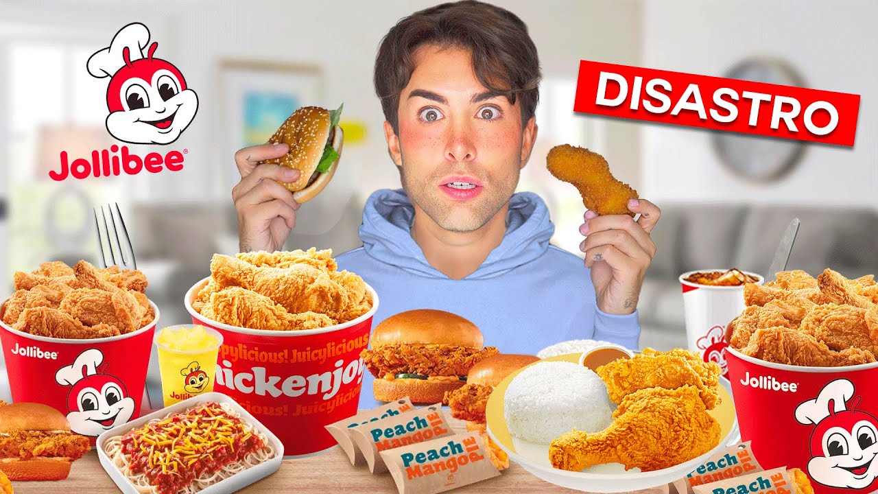 PROVO IL FASTFOOD FILIPPINO: JOLLIBEE *DISASTRO* | GIANMARCO ZAGATO