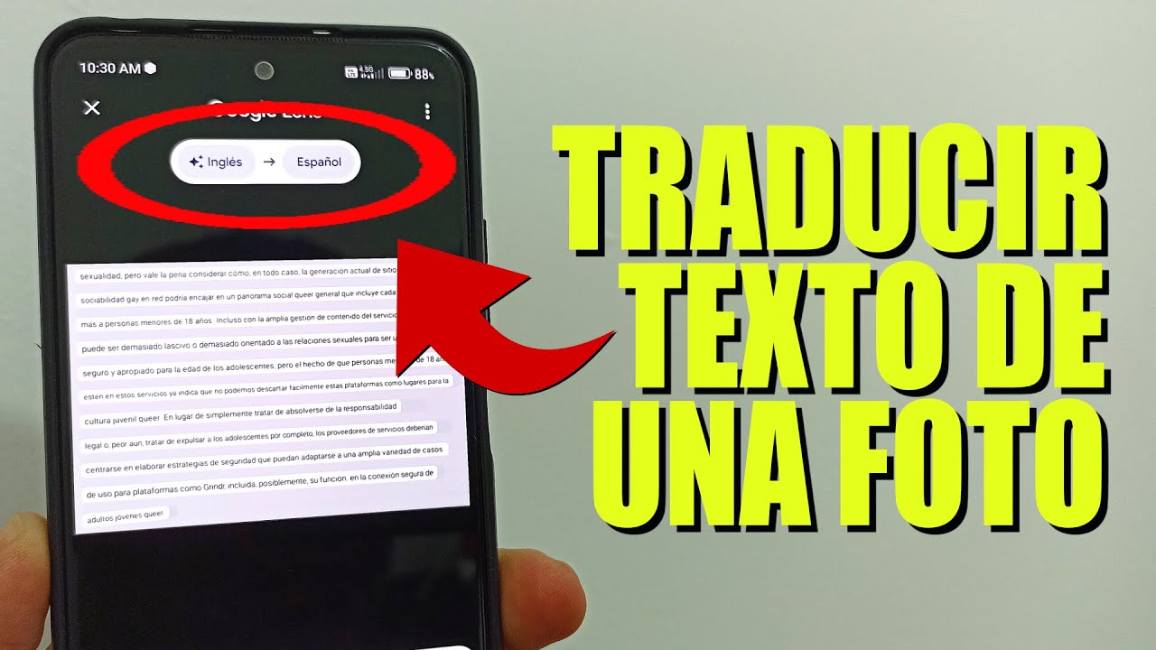 C&oacute;mo traducir texto de una imagen sin salir de la galer&iacute;a