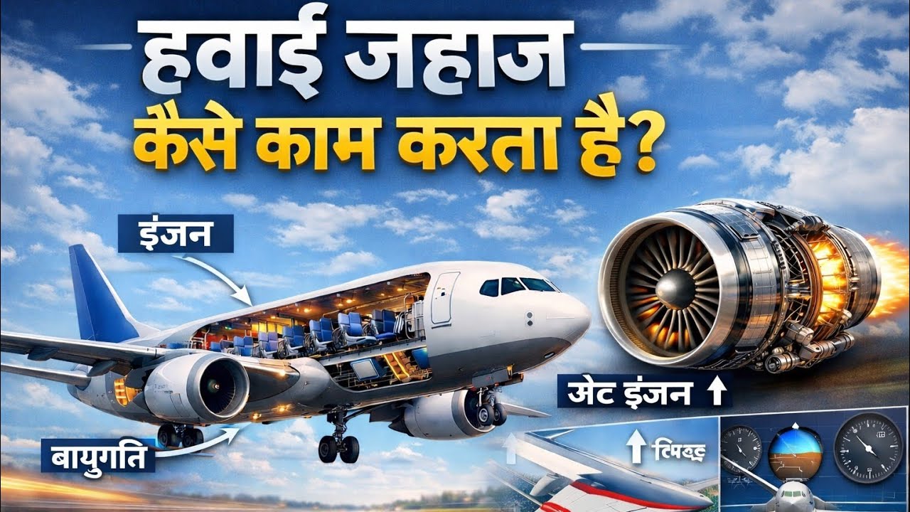 How To Operate Airplanes (Hindi)