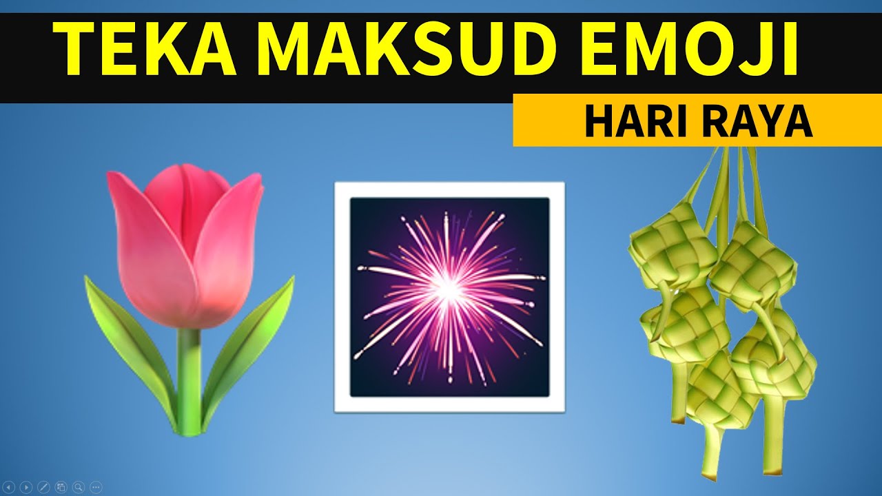 TEKA EMOJI HARI RAYA AIDILFITRI ★ GEMBIRA EDUTV 2020