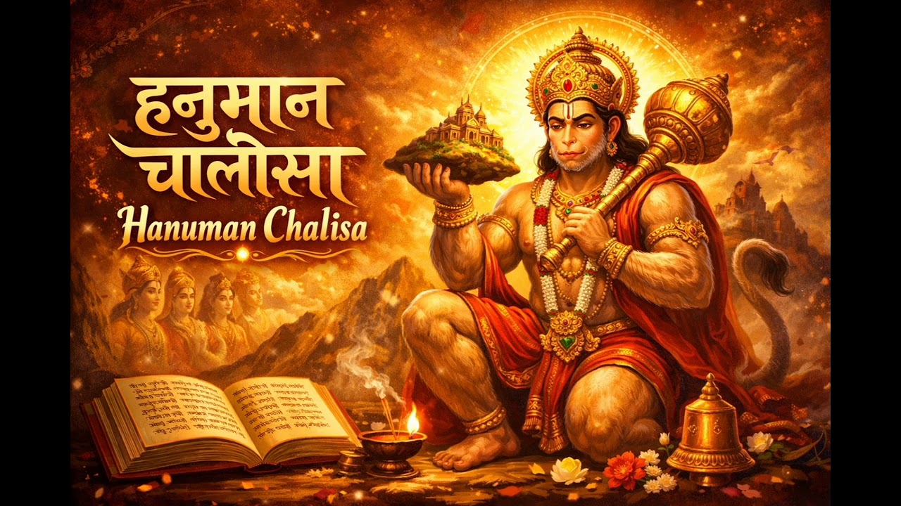 श्री हनुमान चालीसा | Shree Hanuman Chalisa Original Video || GULSHAN KUMAR | HARIHARAN | 8K 