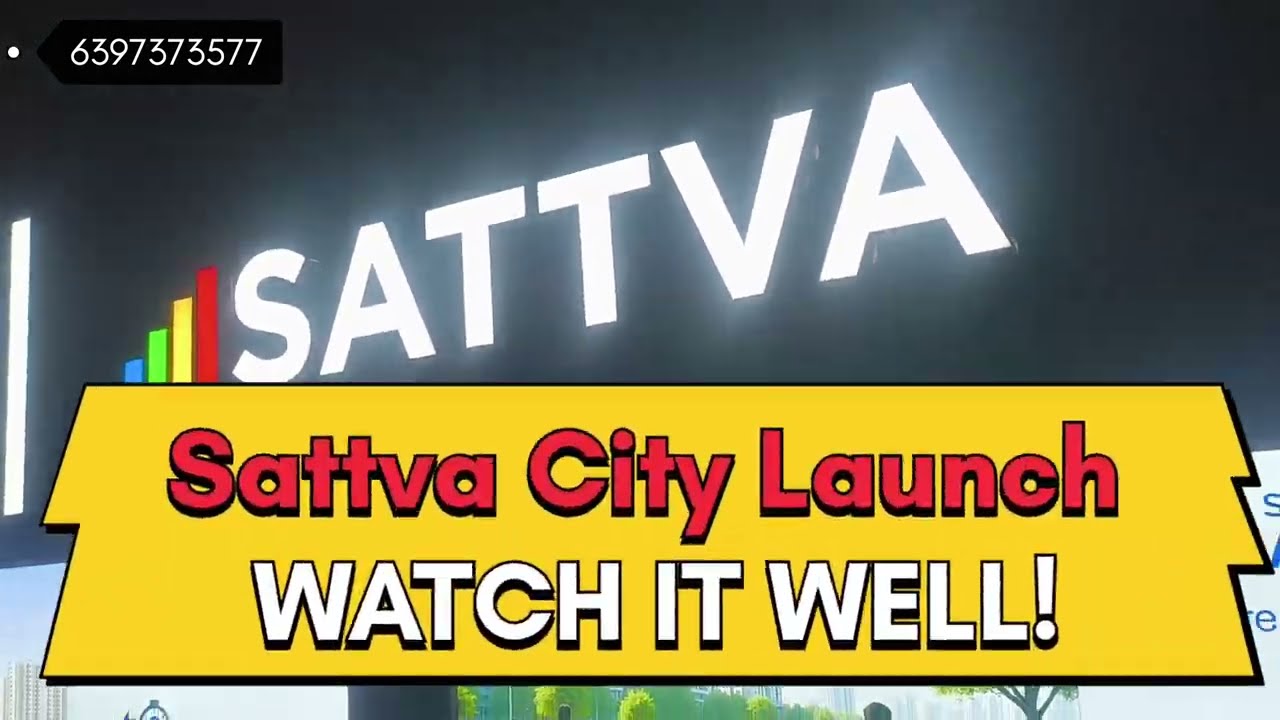 Sattva City Launch Ceremony 🎉 North Bangalore ☀️ #apartment #property #launch #newproject #sattva 