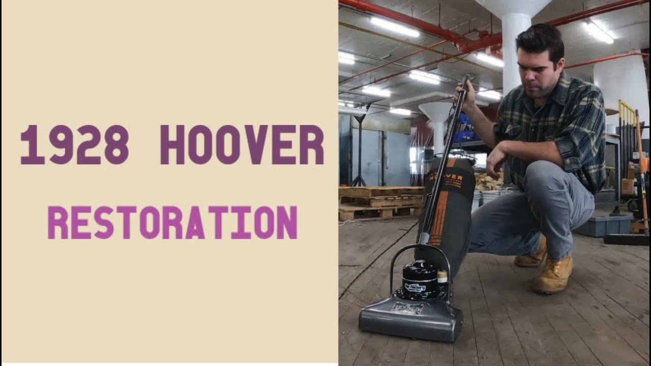 Restoring and Powder Coating a 100 Year Old Vacuum!