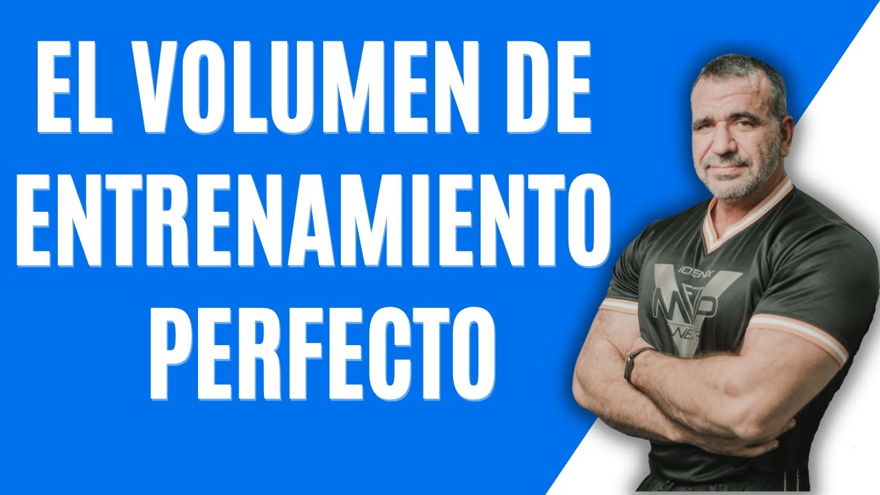 🔹VOLUMEN DE ENTRENAMIENTO IDEAL por GRUPO MUSCULAR