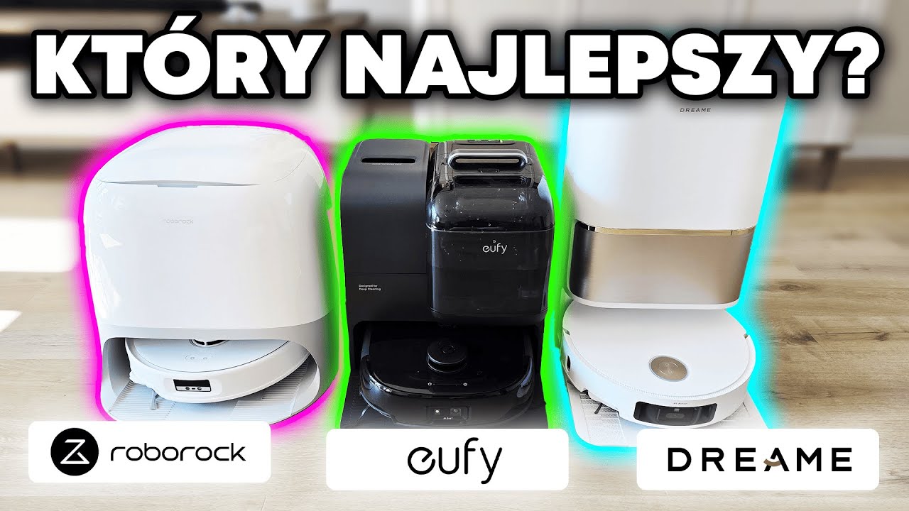 Który robot sprzątający wybrać? Roborock vs Eufy vs Dreame – EKSTREMALNY TEST!