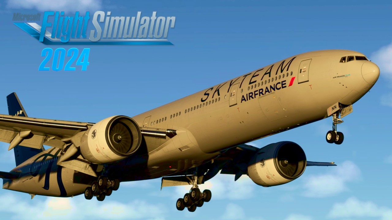Flight Simulator 2026: B777 Paris - Costa Rica | Air France Full Flight | MSFS 2024 RTX4090