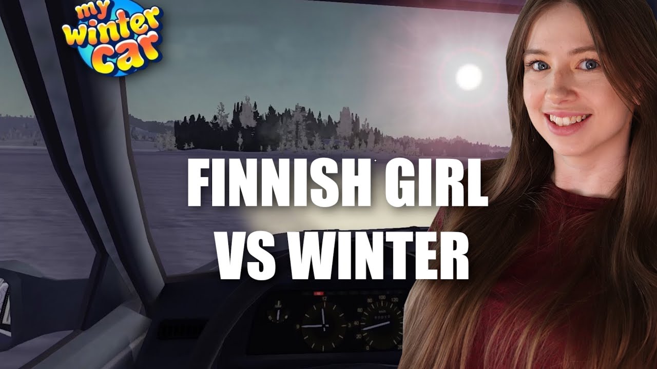 Finnish Girl Playing My Winter Car For the First Time 🚗❄️