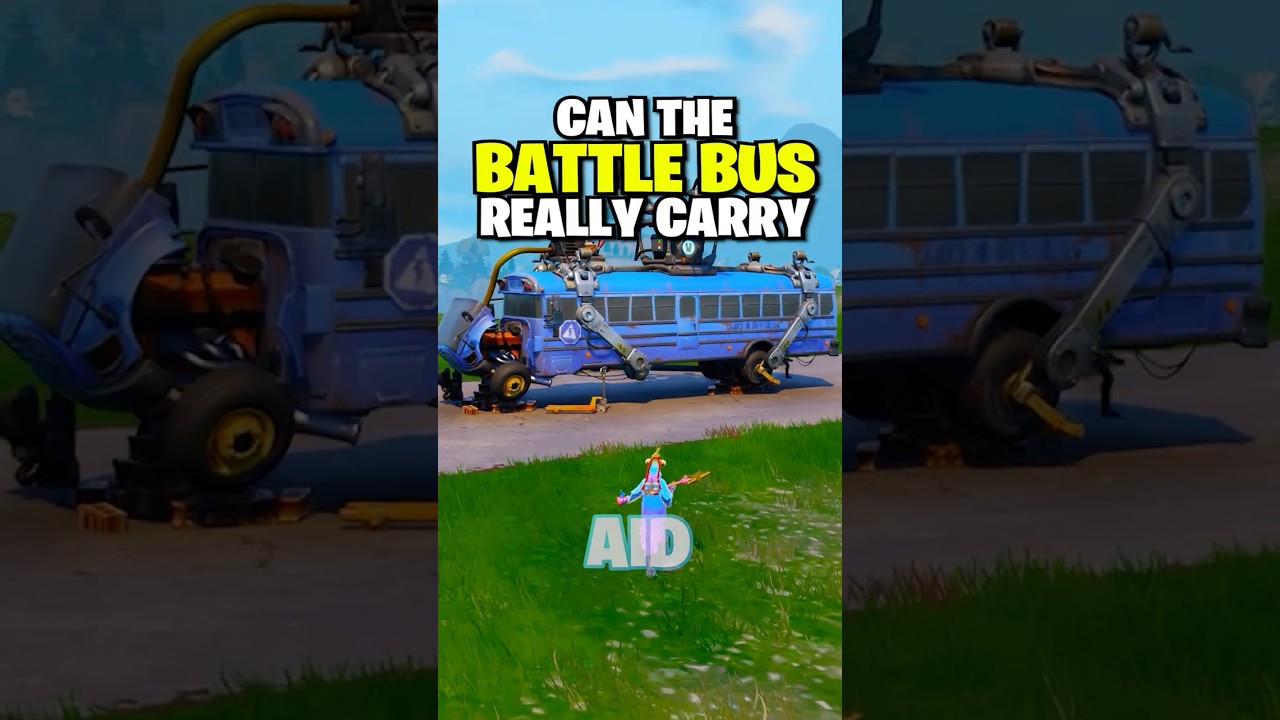Can The Battle Bus REALLY Hold 100 Players?