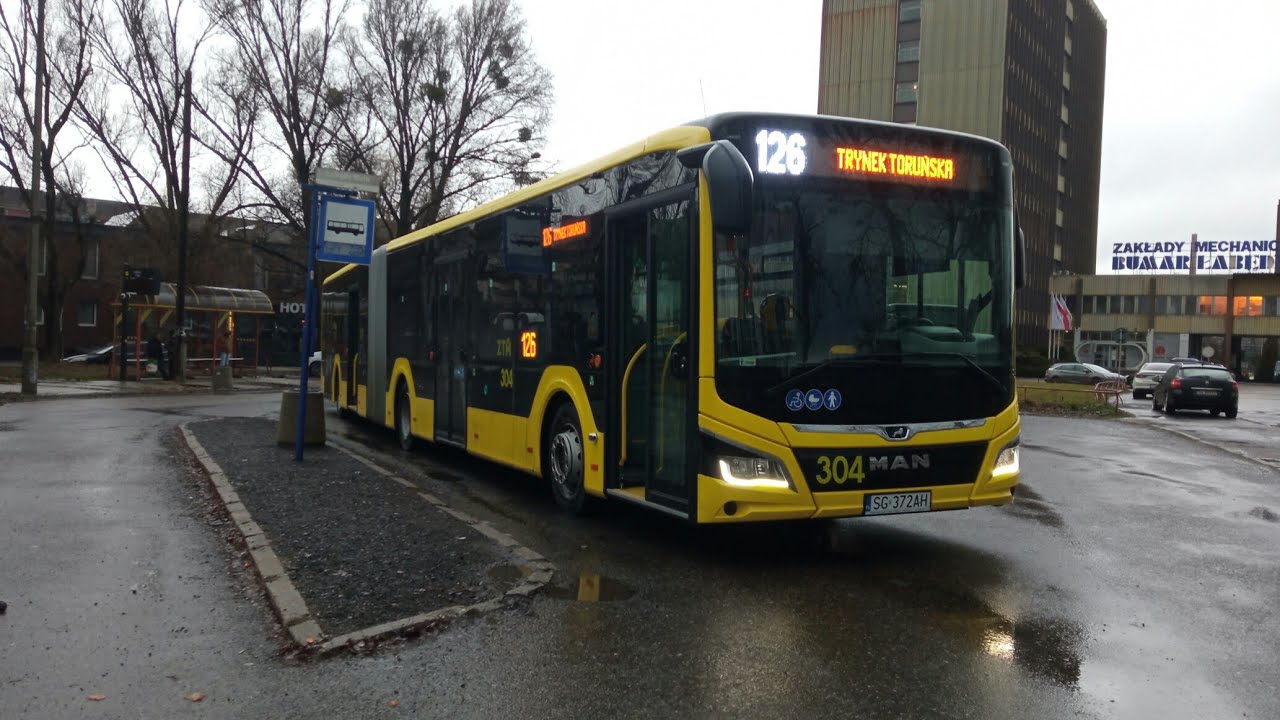 PKM Gliwice - linia 126, MAN NG330 Lion's City 19C EfficientHybrid #304