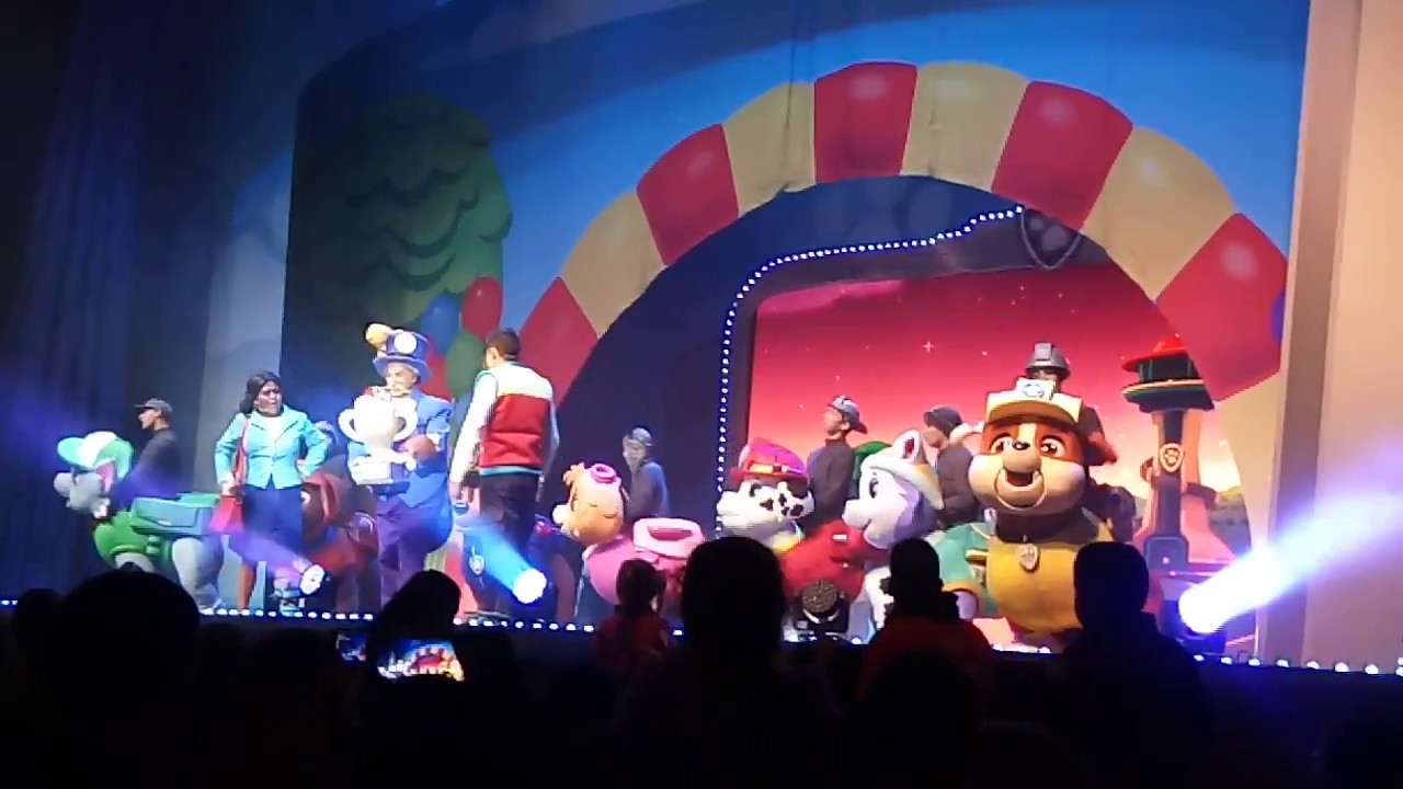 Paw Patrol - show en vivo Carrera al Rescate (cierre)