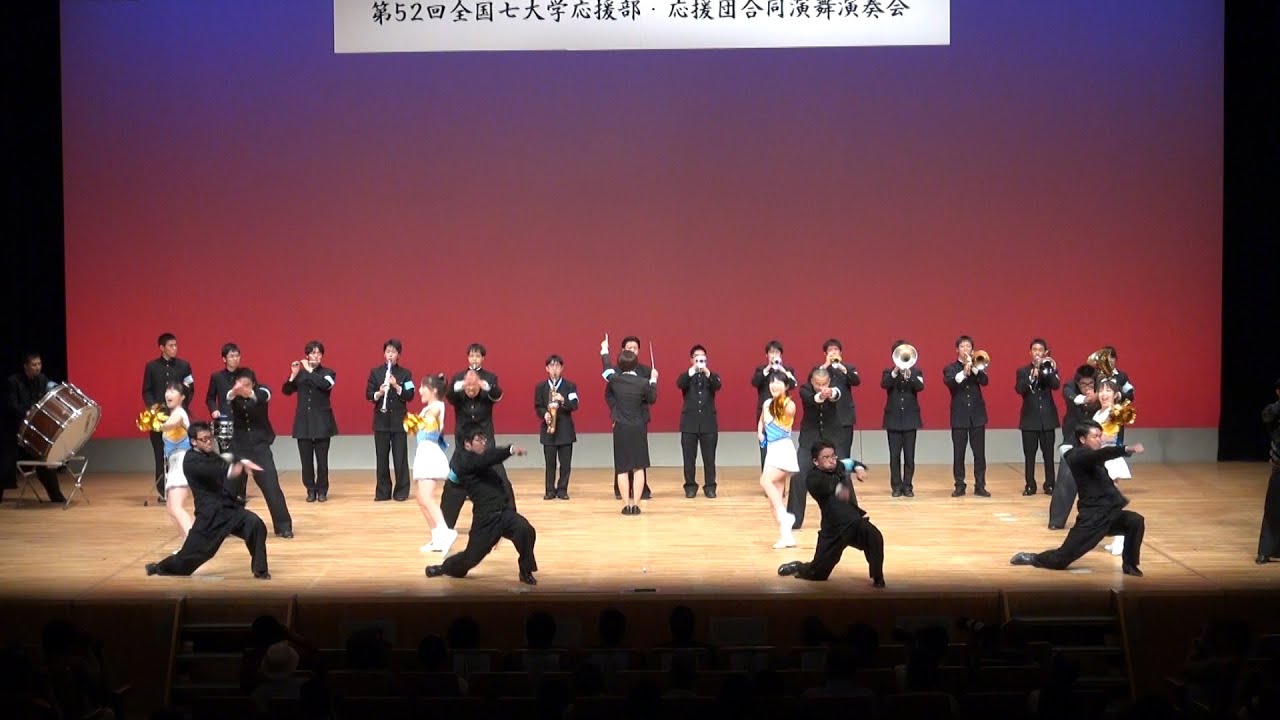 東京大学運動会応援部 演舞 チャンスパターンメドレー「ビクトリーマーチ」 (2013.08.10.第52回七大戦演舞会 A)