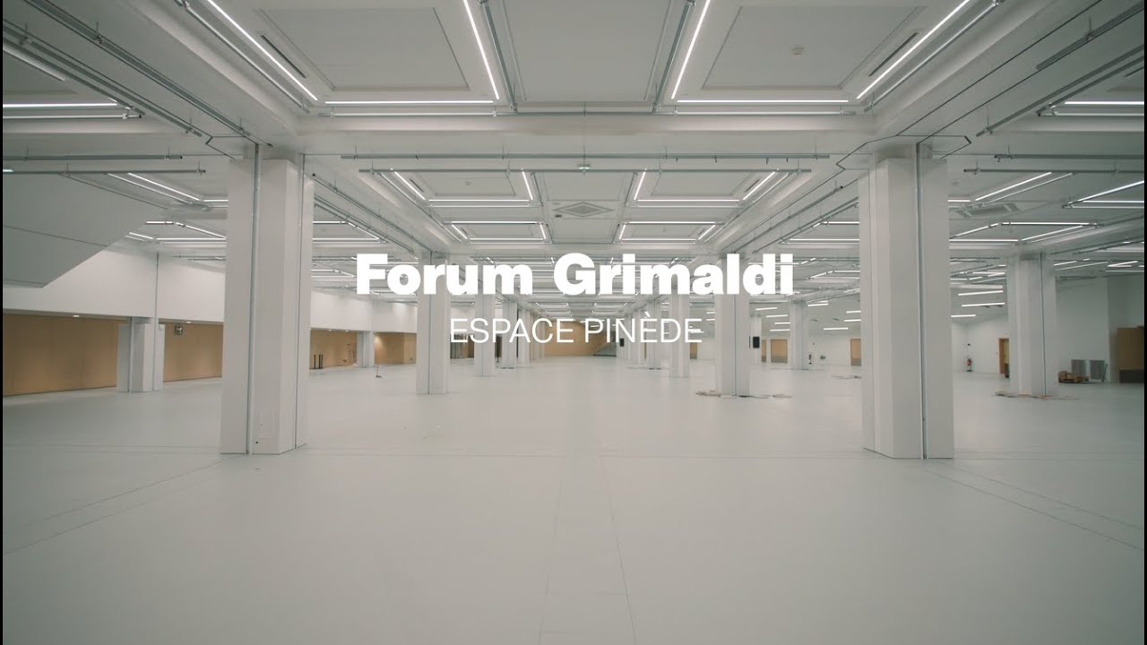 Réalisation Algaflex : Forum Grimaldi à Monaco (2/4)