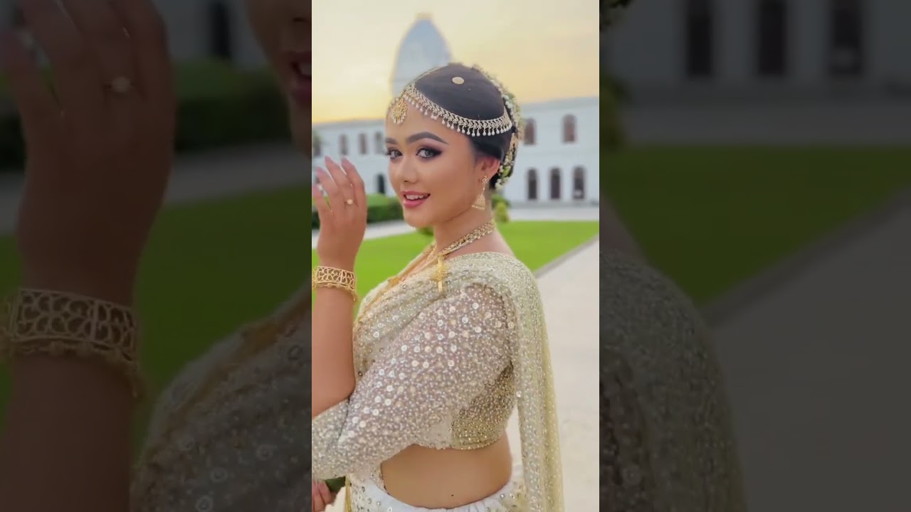 සාරියට ජානුගේ ලස්සන 😍 #trending #shorts #beautiful #saree #best #newfashion #bride #itn #kavihari