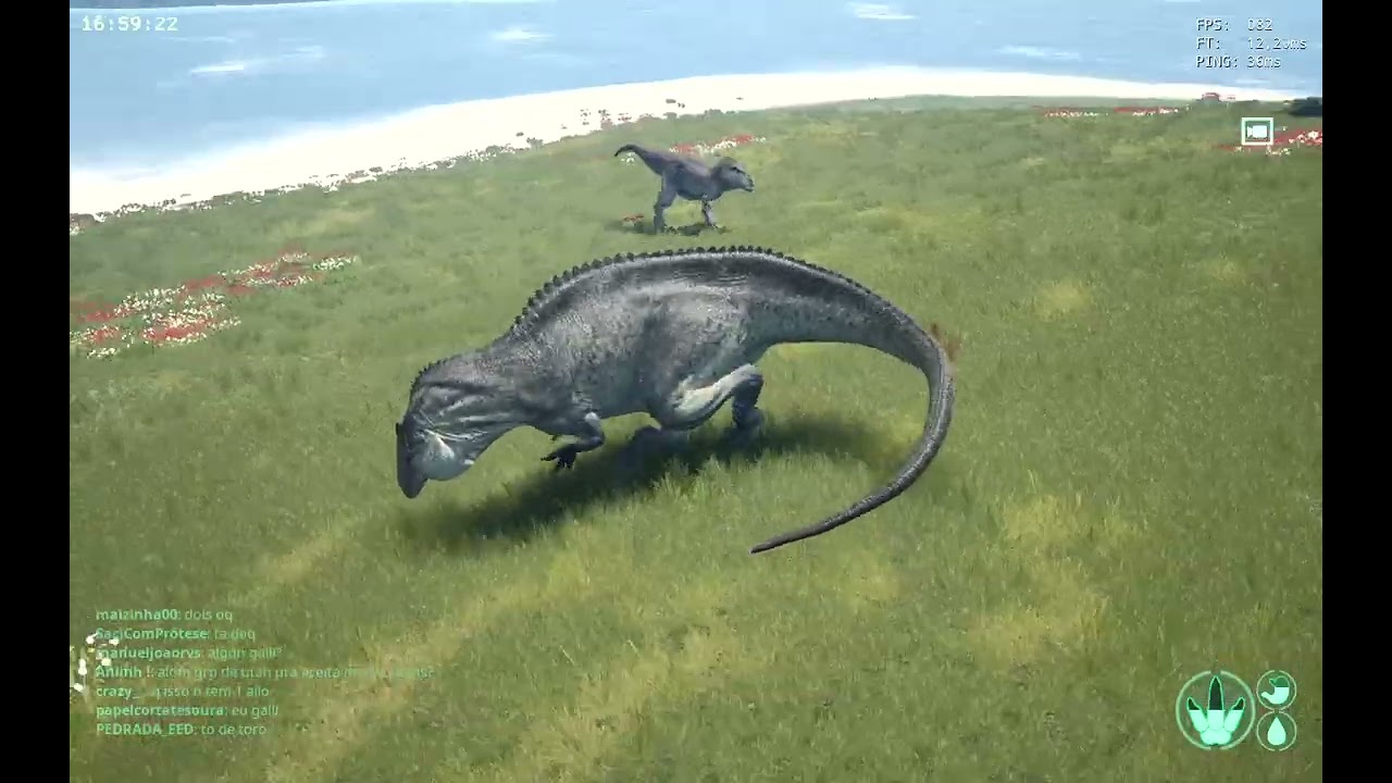 Survival Fight | Acro Vs Tyrannus - The Isle Prelude