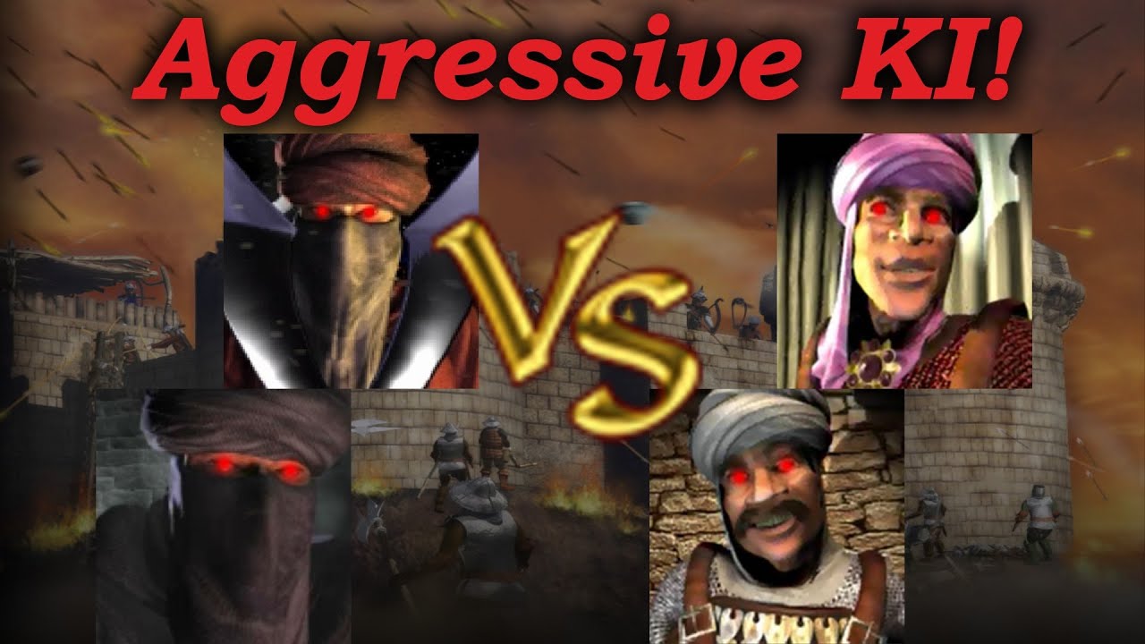Wazir + Kalif vs Emir + Sultan | Aggressive KI | KI Kämpfe (German)