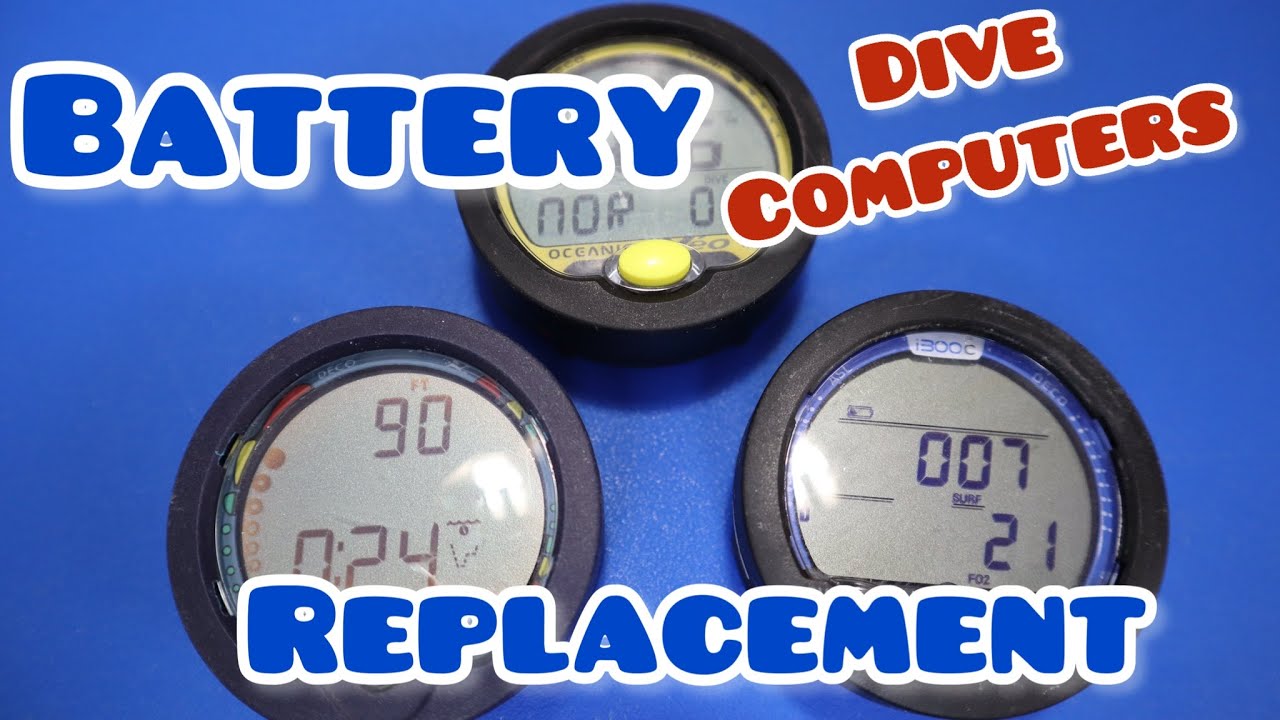 How to Change a dive computer battery 