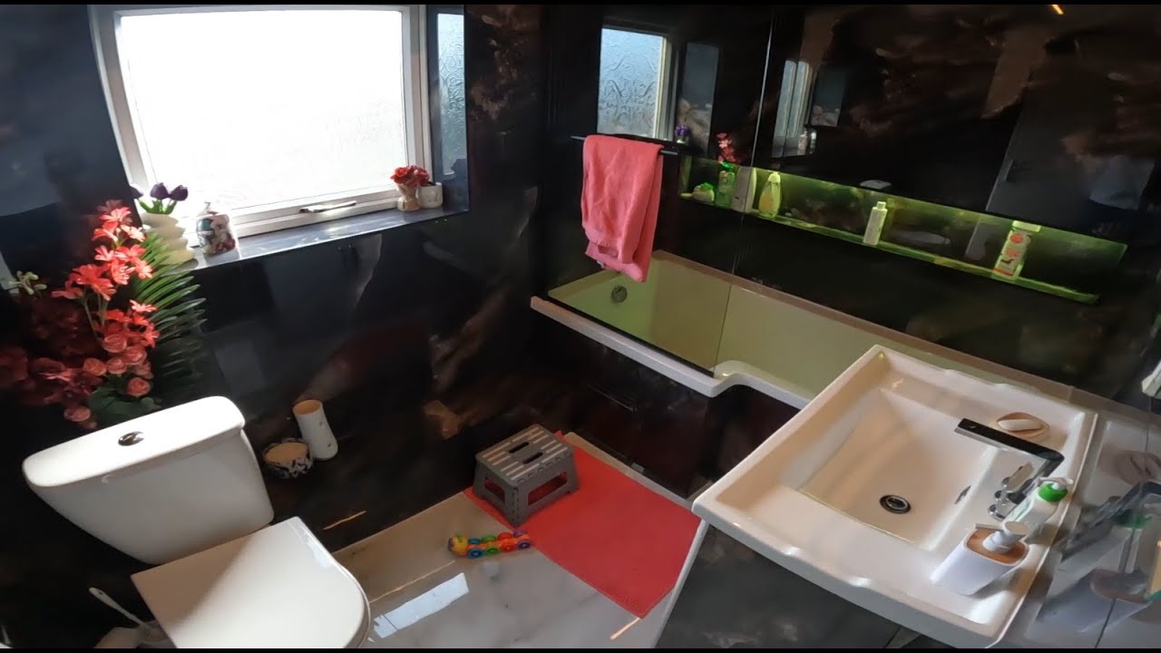 Full Bathroom Renovation &  Extension Start to Finish | 2 Weeks Into 30 Minutes Transformation