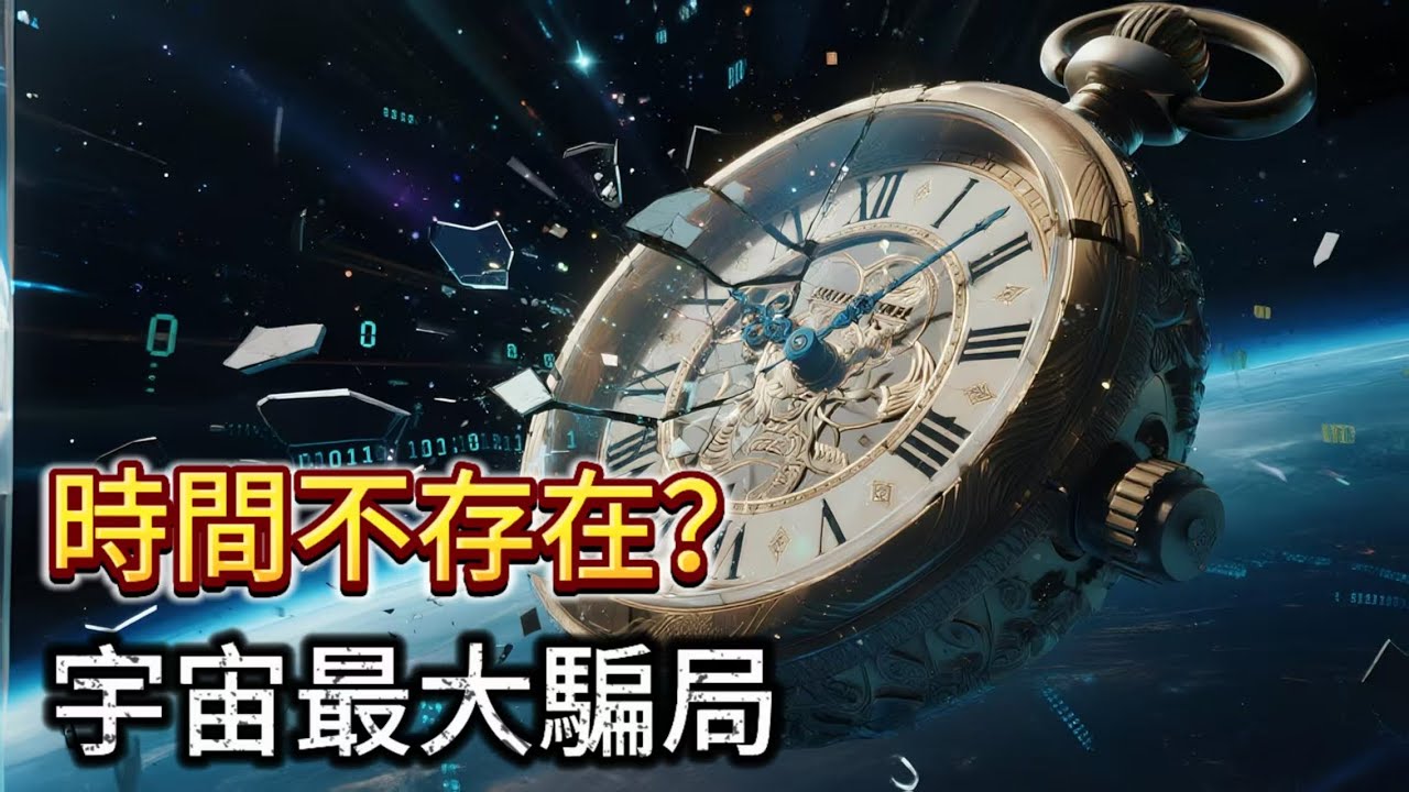 我們都被騙了！科學界曝出驚天真相：時間根本不存在，你的「過去與未來」早已寫好！