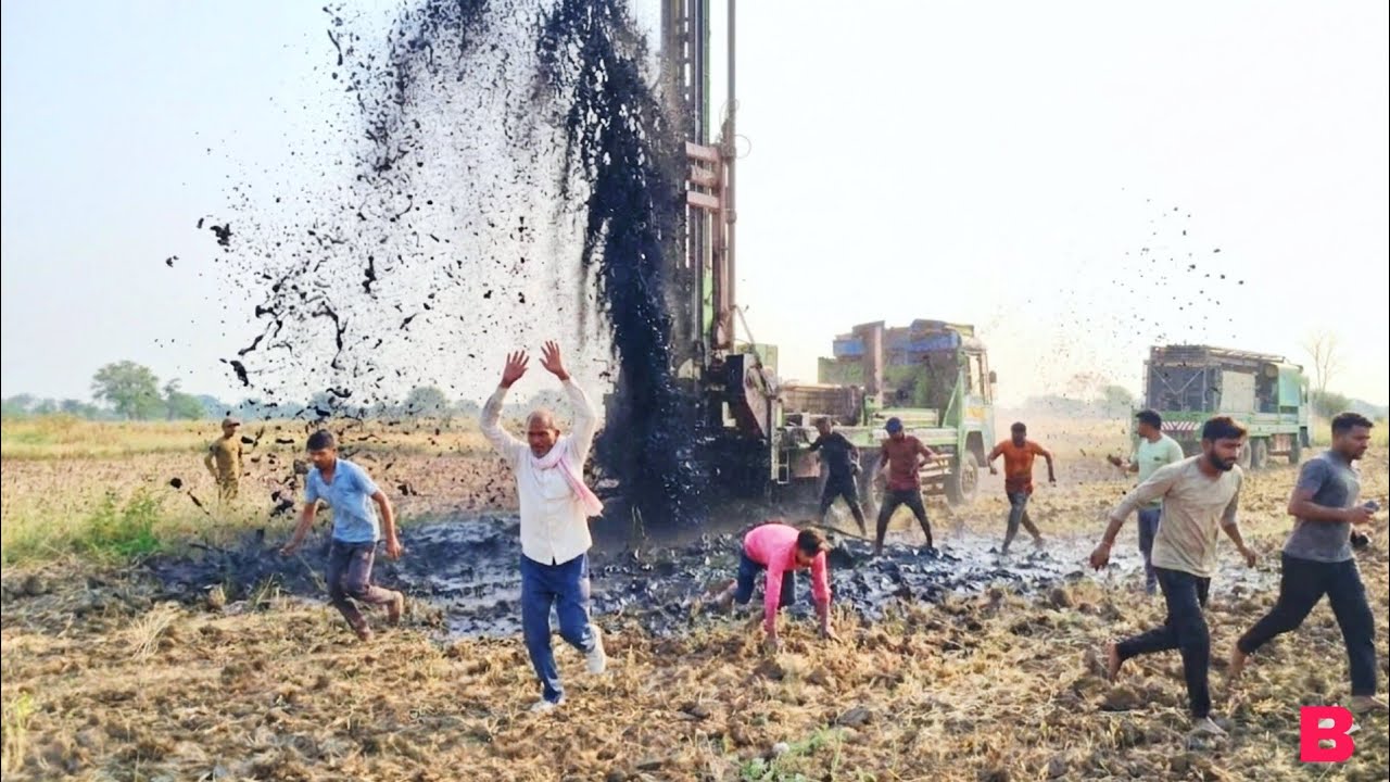 100% Success! Found Pure Water at 500 Feet | 50HP Borewell Drilling | Borewell Video