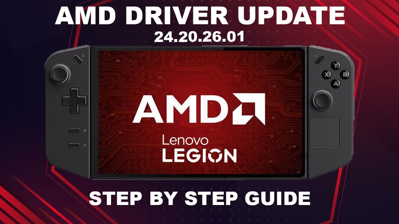 Legion Go - Official AMD Driver Update & AFMF2 2025 (Step-by-Step)