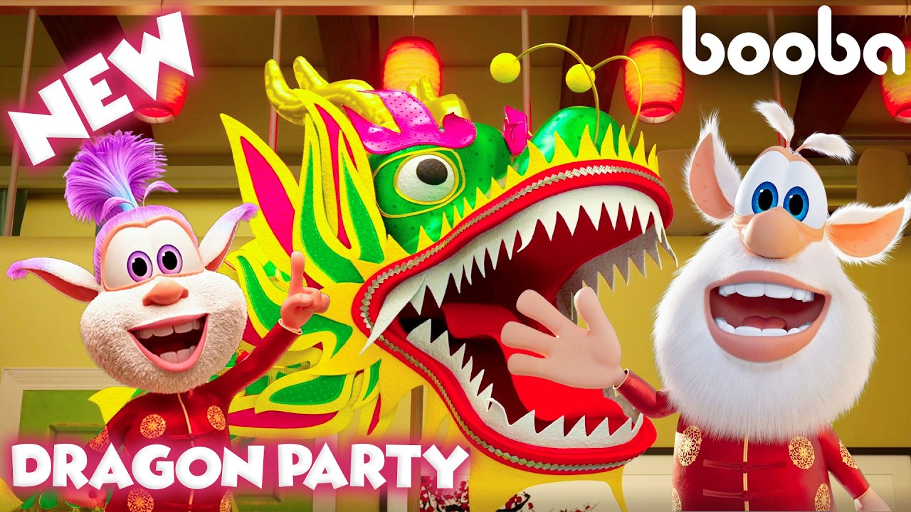 NEW ⭐ Dragon Party  — Booba 🐲 ปาร์ตี้มังกร ✨️ Collection⭐ Super Toons TV Thai
