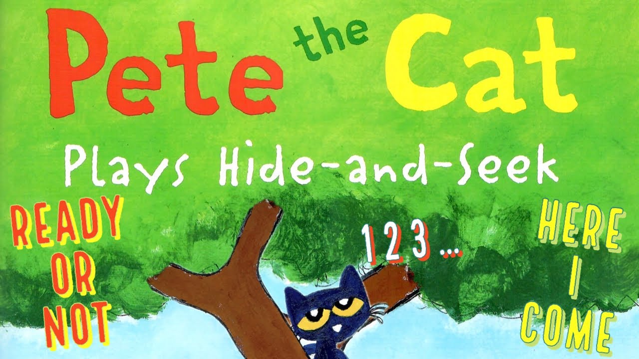 🫣😶‍🌫️😀 Pete the Cat Plays Hide and Seek | GoKidz | Read Aloud | Read Along