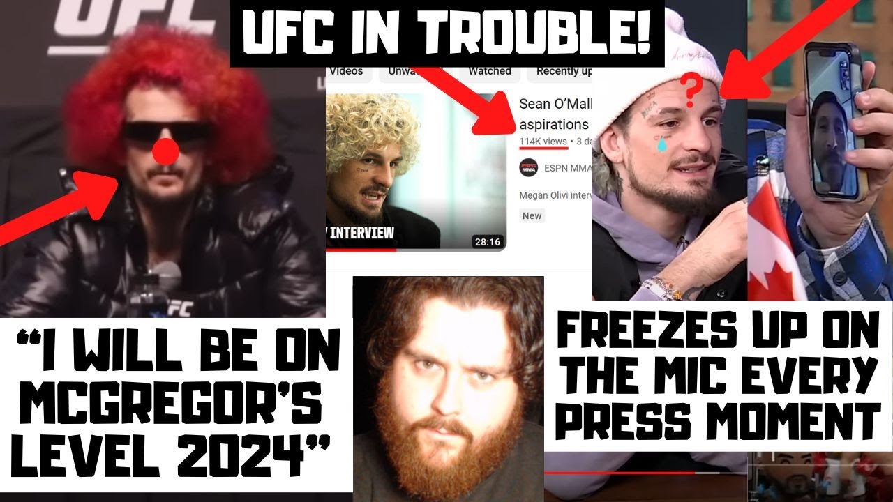 Sean O'Malley Is DELUSIONAL About His Star Power? He Will Never Be On McGregor's Level?