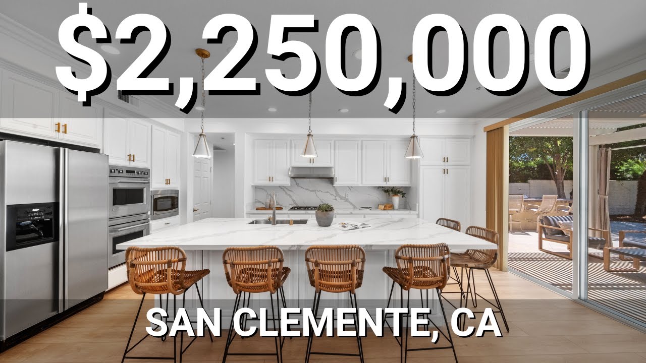 14 Calle Portofino, San Clemente CA - Renovated Home Tour