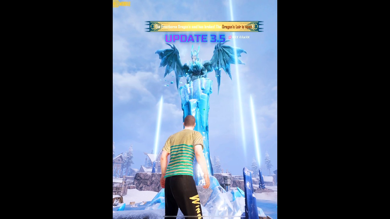 Pubg Mobile Update 3.5 is so Cool 😍 #pubgmobile #mrxrawan