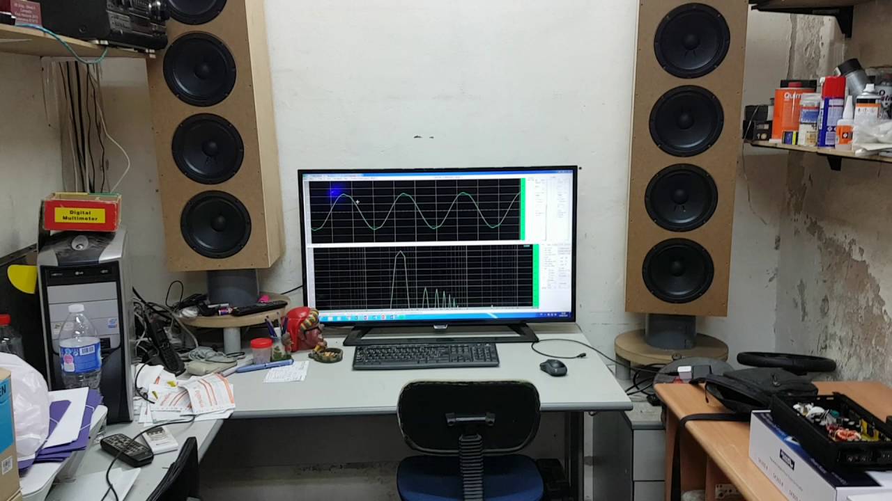 Test amplificador soundmagus PK1400.4 a 4 ohm puente 4 ch
