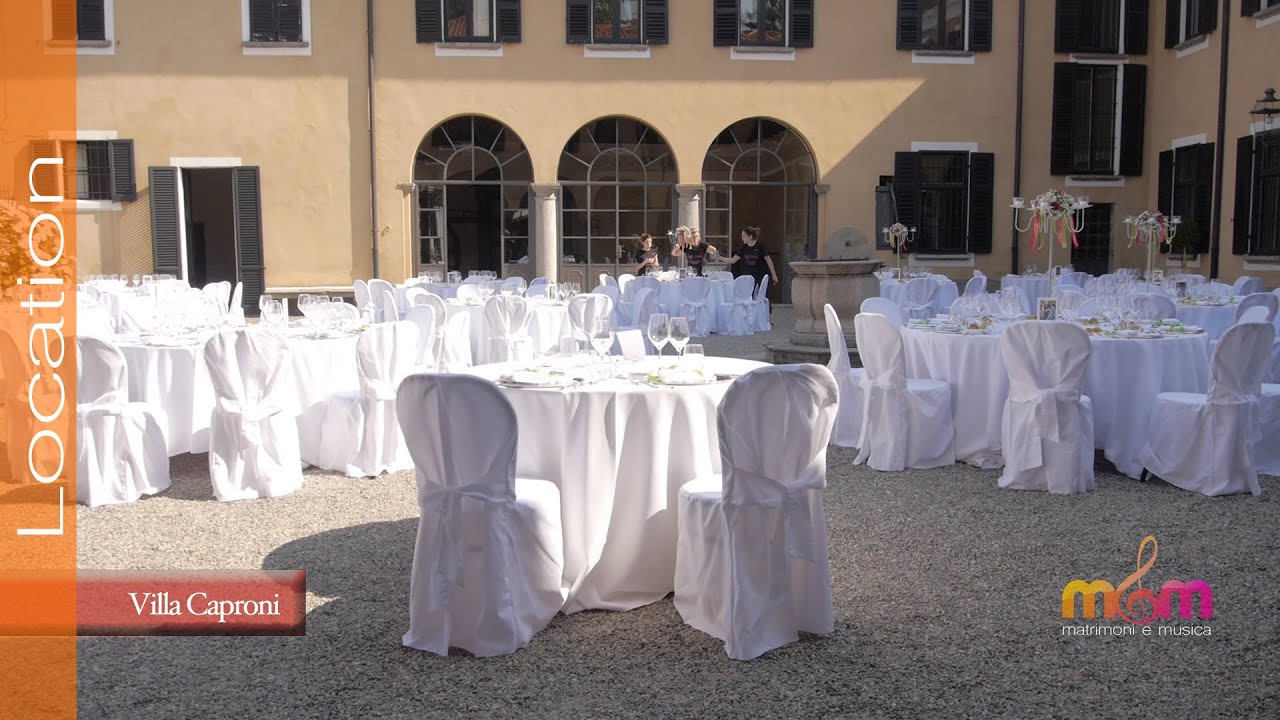 Matrimonio a Villa Caproni / Vizzola Ticino (VA) con Dj e Sax