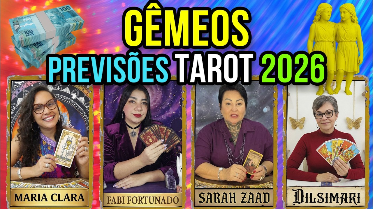 GÊMEOS ♊ IMPRESSIONANTE! 4 TARÓLOGOS CONFIRMAM A MESMA JUSTIÇA (DINHEIRO ROUBADO VOLTA) • TAROT 2026
