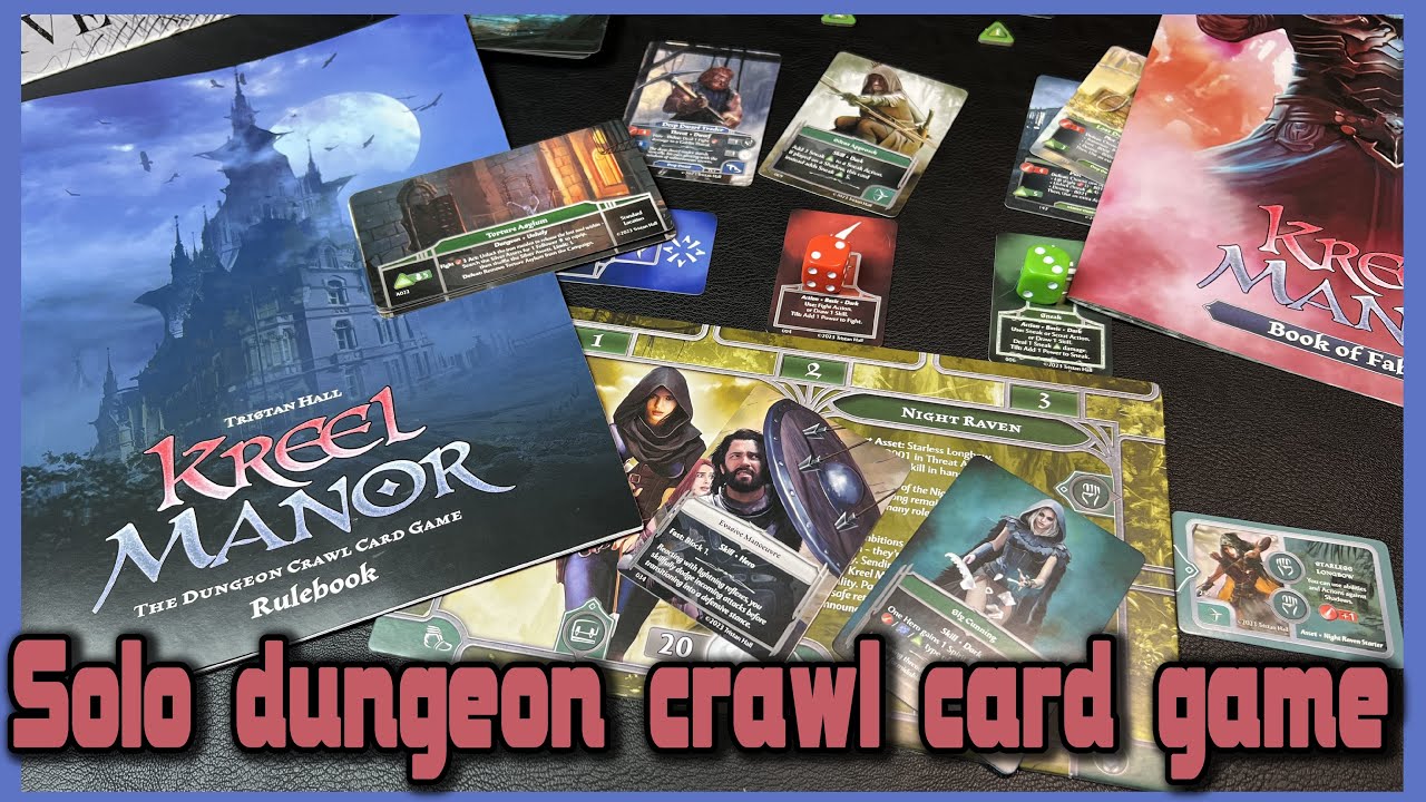 Kreel Manor: The Dungeon Crawl Card Game (review)