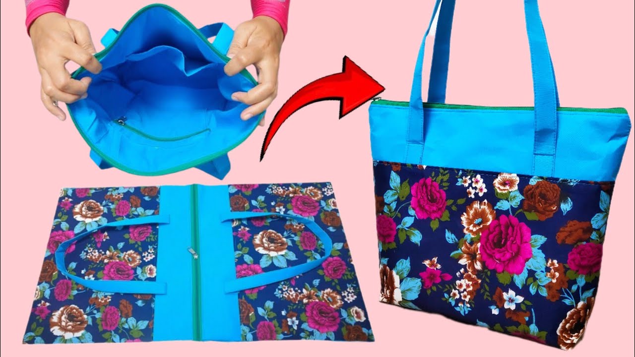Great sewing idea❤️Sewing a simple Handbag tutorial🌸Bag sewing tutorial for beginners