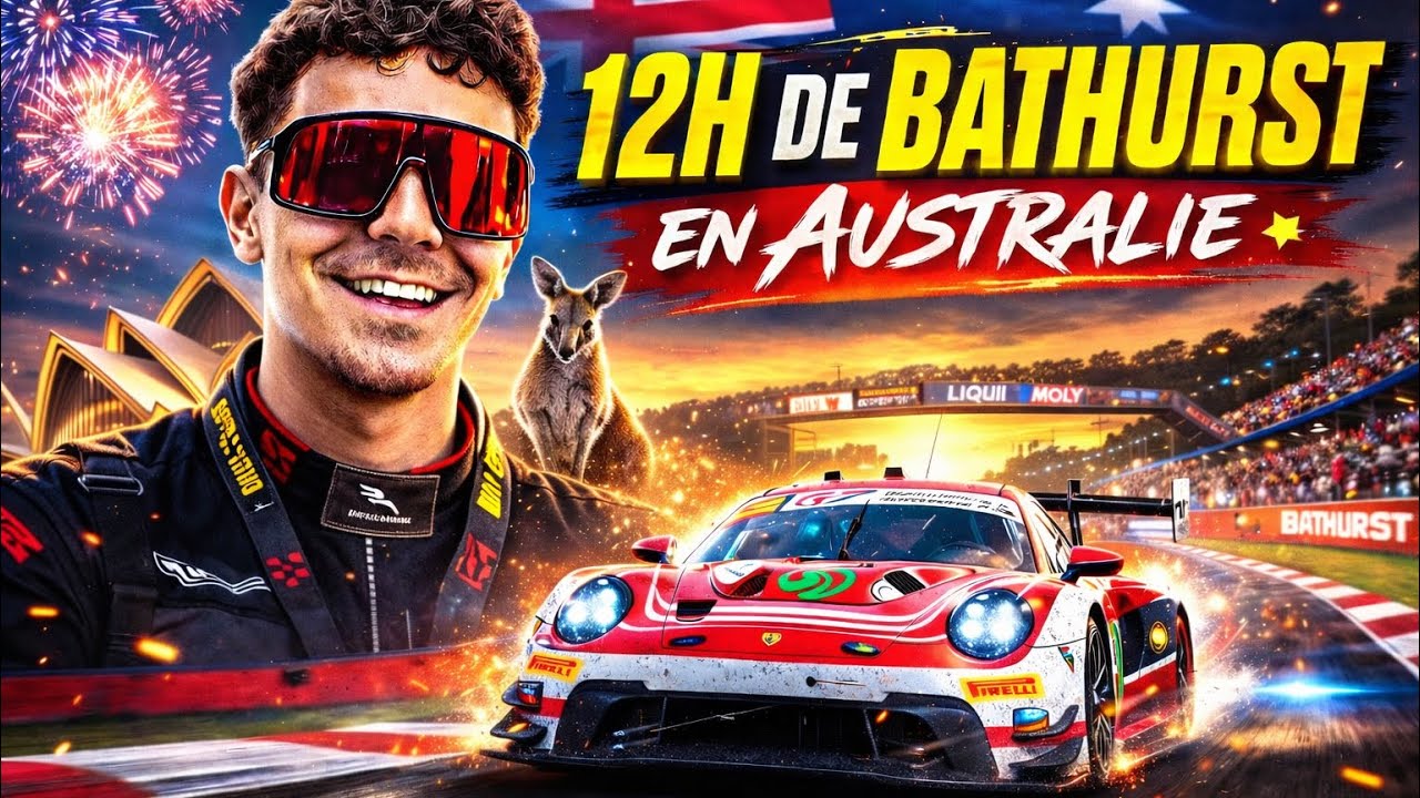 Des kangourous sur la piste à 270 km/h, la course la plus folle d’Australie 🇦🇺🤯 Vlog 12h Bathurst