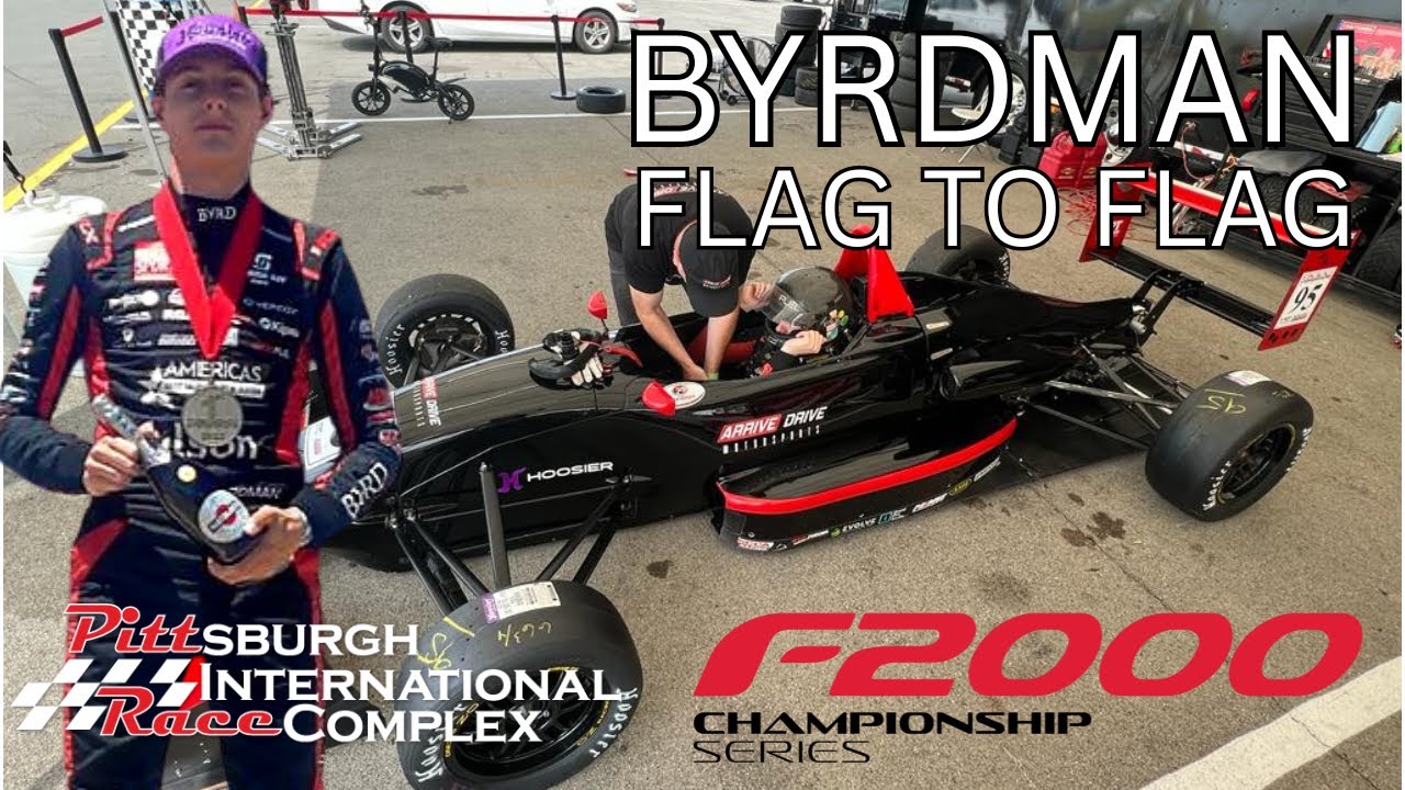 F2000 Full Race in car vid from Pitt Race with Nathan Byrd