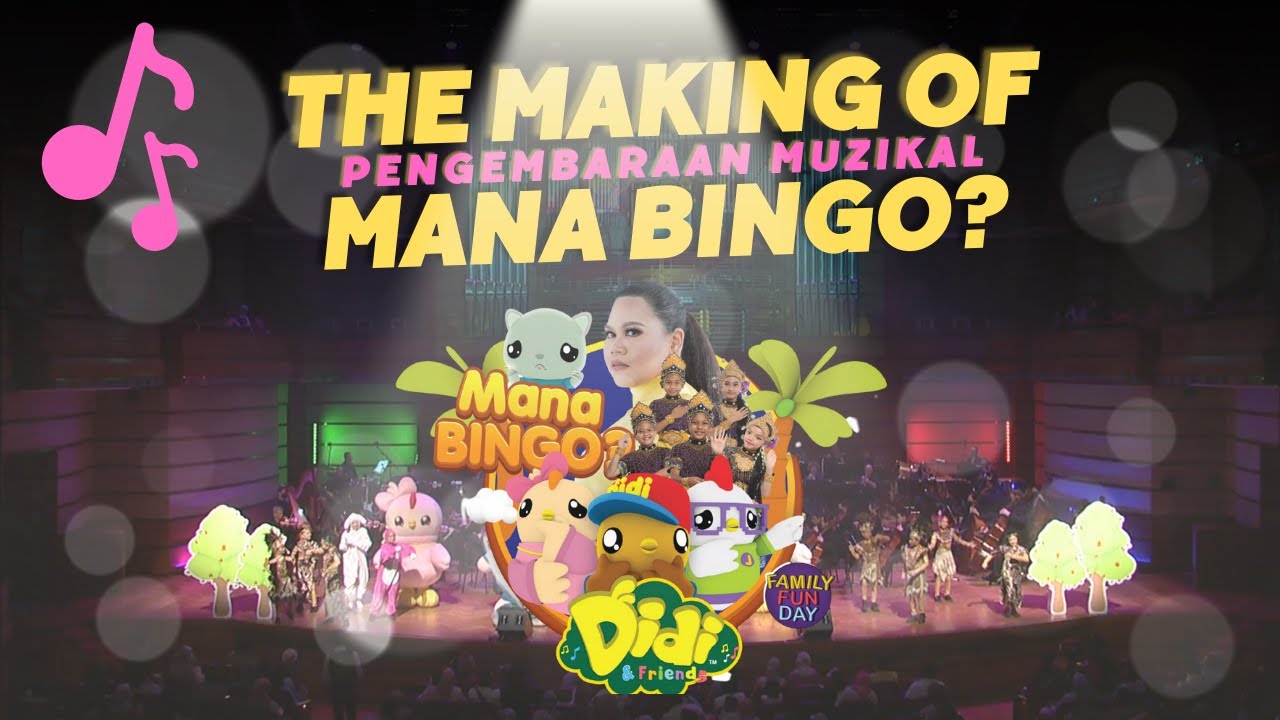 The Making of Musical Concert | Didi & Friends bersama MPO : Mana Bingo?