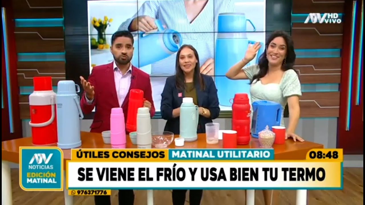 &iquest;C&oacute;mo limpiar y curar un termo? | Basa en ATV noticias