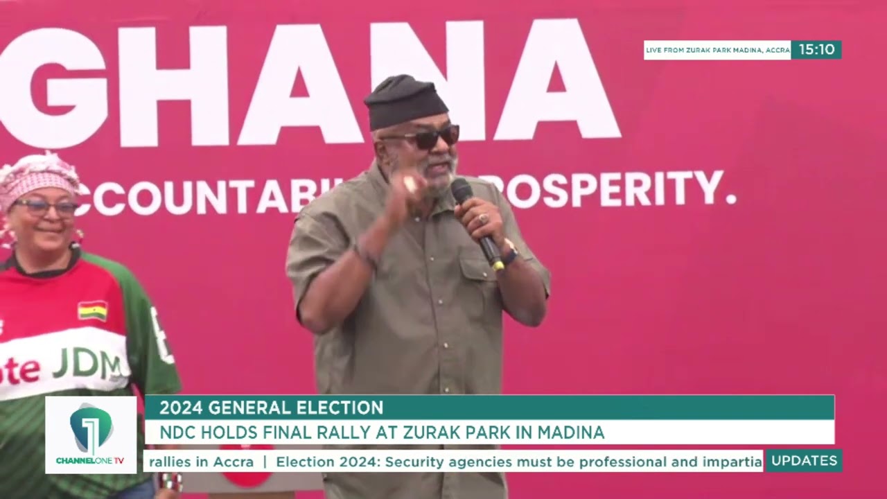MUST WATCH: Said Sinare Delivers Powerful Speech at NDC Final Rally! 🔥🇬🇭💥