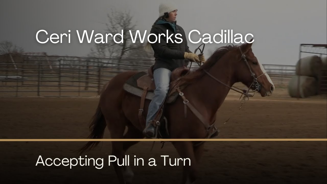 Ceri Ward Works Cadillac Through Accepting Pull in a Turn