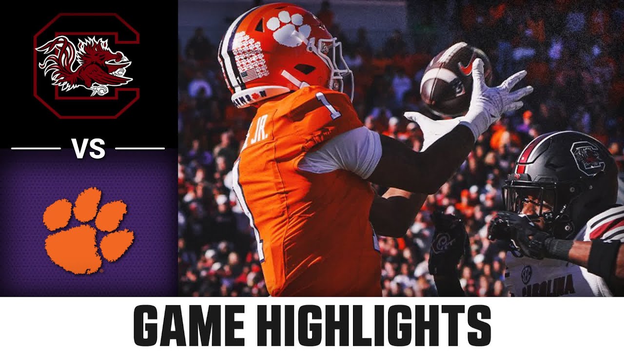 South Carolina vs. Clemson Game Highlights | 2024 ACC Football