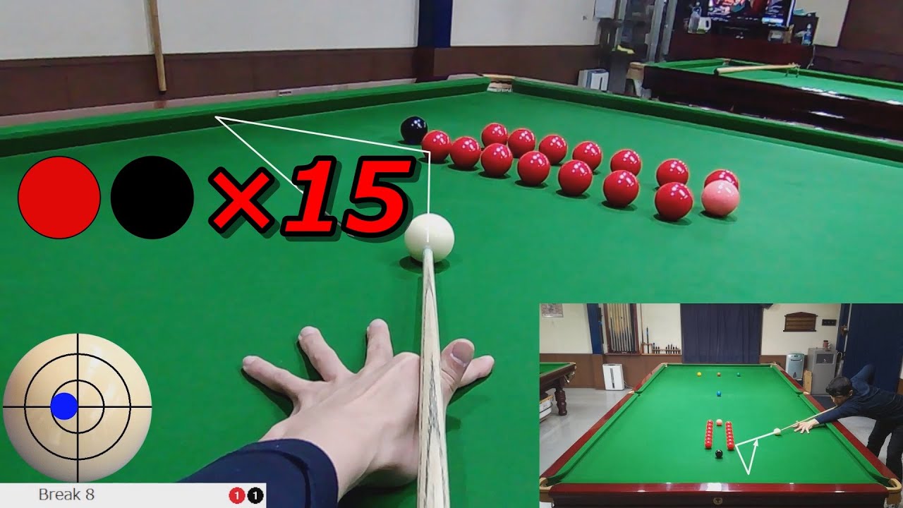 2023-12-21 Snooker POV: Zigzag practice
