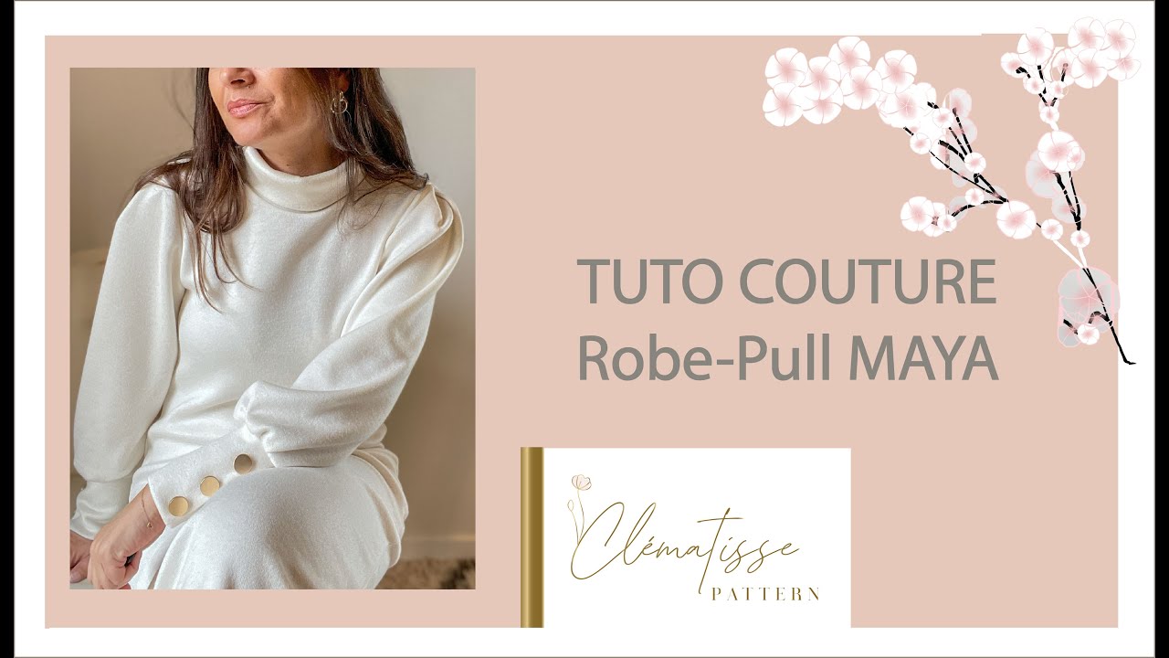 Tuto couture Pull-Robe MAYA