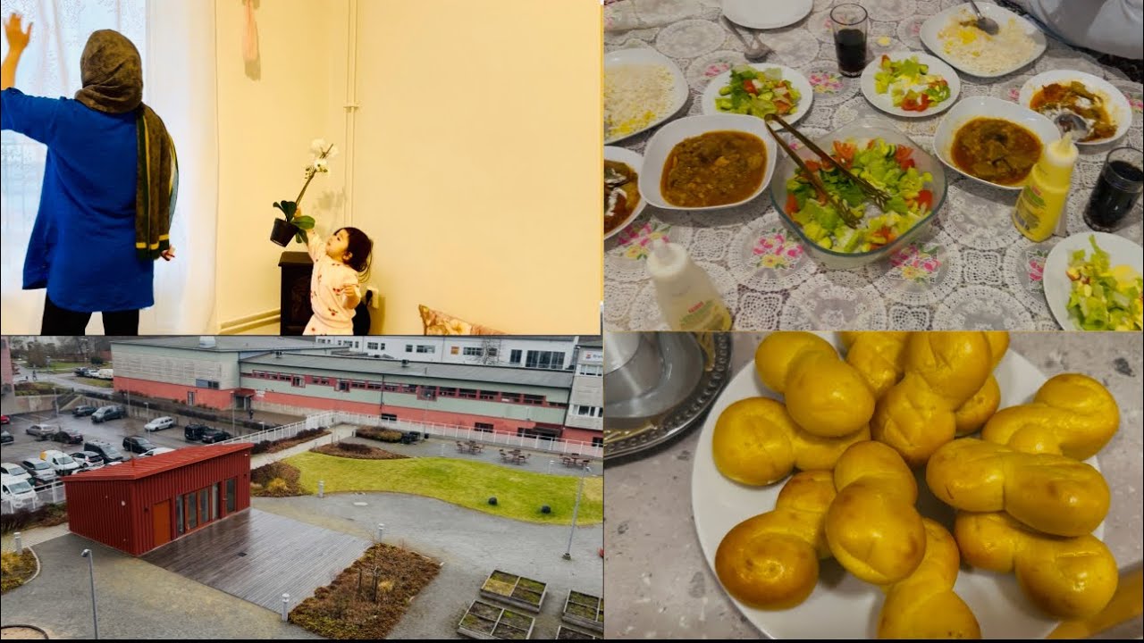 بخشی از زندگی ساده ما درسوئد 🇸🇪🇦🇫  #ولاگ #مهاجرت #سوئد 