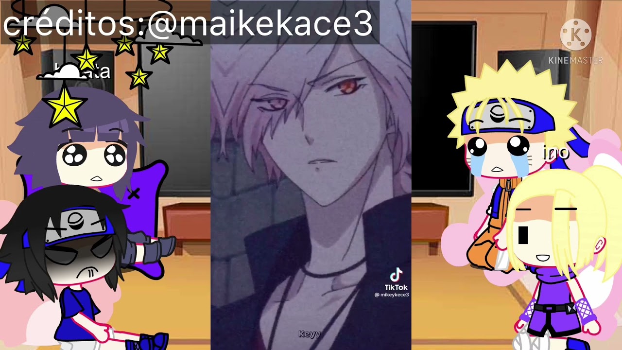 time7+ino hinata reaccionado a sakura as yui