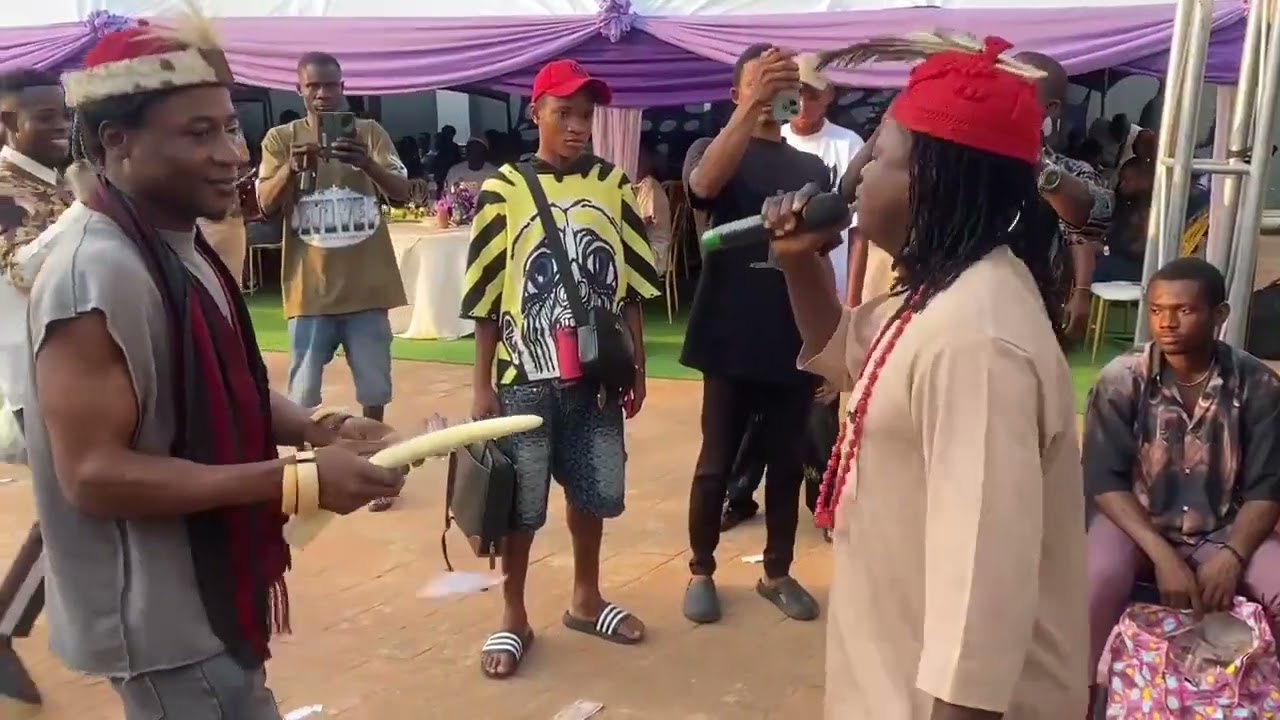 Prince Nonso Ogidi Onummanwu live stage performance for Igbiligba Anam new yam festival