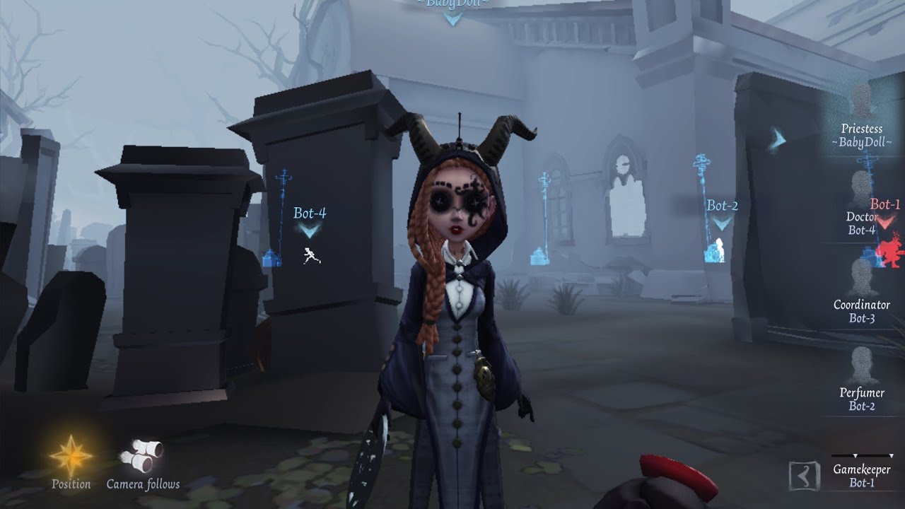 Priestess || Pro Player || Gameplay || The Red Church || Identity V